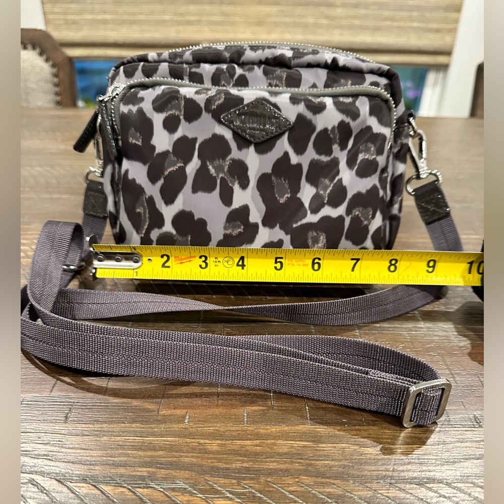 NWT MZ WALLACE Gramercy Crossbody leopard - Picture 10 of 13